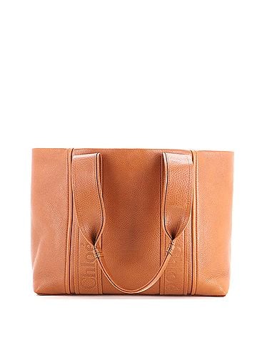 Chloé Woody Tote Leather Medium (view 1)