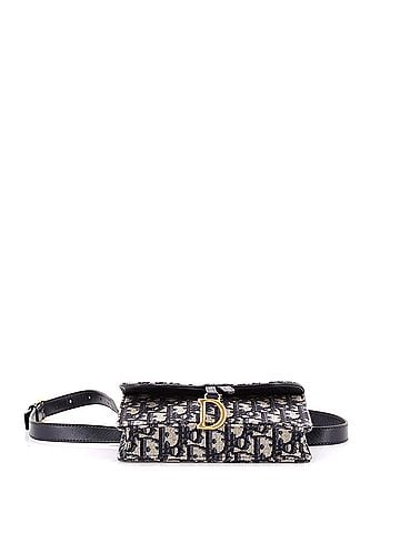 Christian Dior Saddle Rectangular Belt Bag Oblique Canvas (view 2)