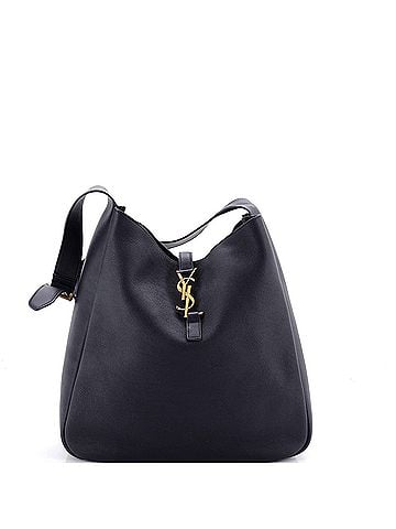 Saint Laurent Le 5 a 7 Supple Hobo Leather Large (view 1)