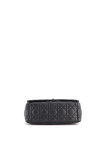 Christian Dior Caro Bag Cannage Quilt Calfskin New Medium (view 2)
