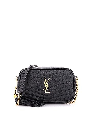 Saint Laurent Lou Camera Bag Matelasse Chevron Leather Mini (view 1)