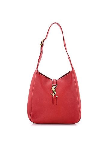 Saint Laurent Le 5 a 7 Supple Hobo Leather Small (view 1)
