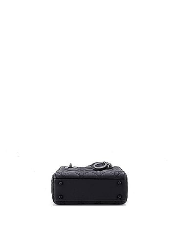 Christian Dior Ultra Matte Lady Dior Chain Bag Cannage Quilt Calfskin Mini (view 2)