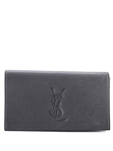 Saint Laurent Belle de Jour Clutch Leather Large (view 1)