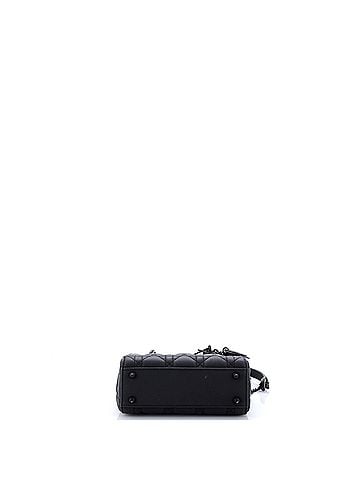 Christian Dior Ultra Matte Lady Dior Chain Bag Cannage Quilt Calfskin Mini (view 2)