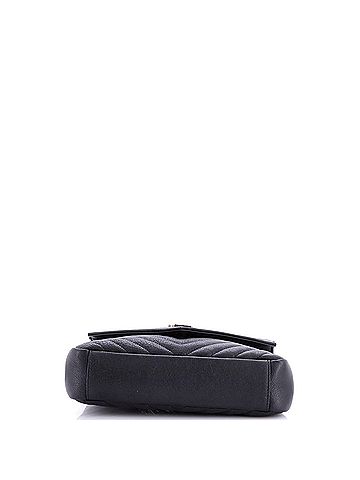 Saint Laurent Classic Monogram College Bag Matelasse Chevron Leather Medium (view 2)