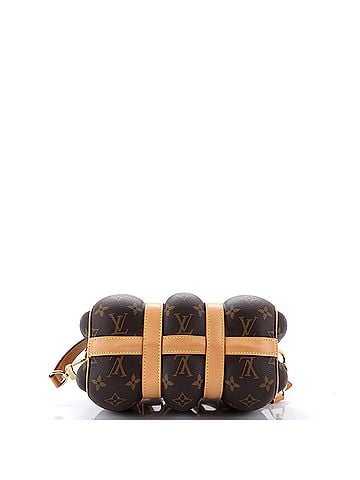 Louis Vuitton Keepall Bandouliere Bag Blown Up Monogram Canvas 25 (view 2)