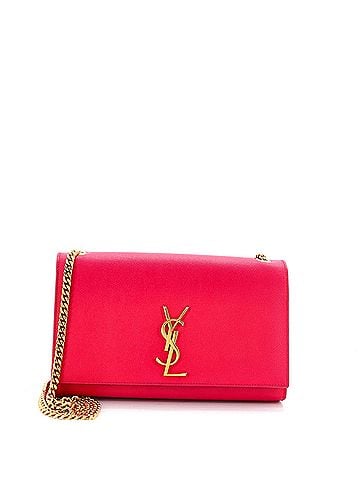 Saint Laurent Classic Monogram Crossbody Bag Grainy Leather Medium (view 1)