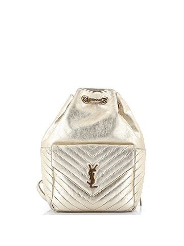Saint Laurent Joe Backpack Matelasse Chevron Leather (view 1)