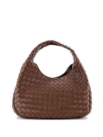 Bottega Veneta Campana NM Hobo Intrecciato Leather Medium (view 1)