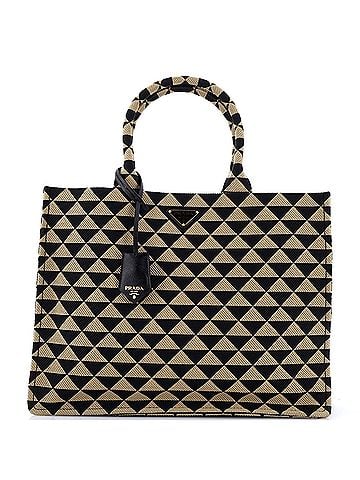 Prada Symbole Shopper Tote Jacquard Large (view 1)