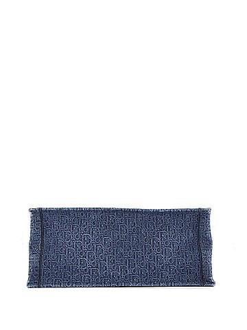 Christian Dior Book Tote Oblique Denim Large (view 2)