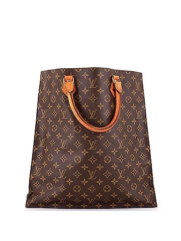 Louis Vuitton Vintage Sac Plat Bag Monogram Canvas (view 1)