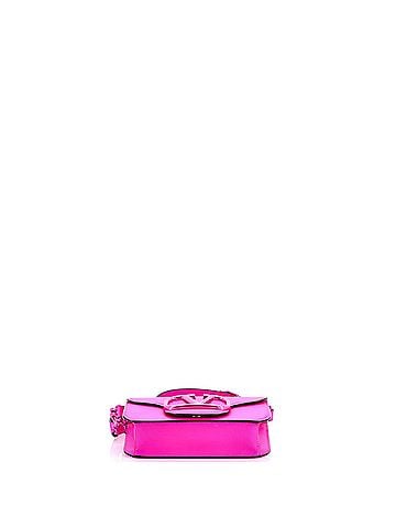 Valentino Garavani VLogo Loco Flap Crossbody Bag Leather Small (view 2)