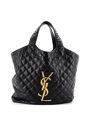 Saint Laurent Icare Shopping Tote Quilted Leather Maxi (view 1)