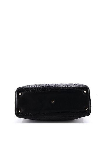 Christian Dior Vintage Lady Dior Bag Cannage Quilt Lambskin Large (view 2)