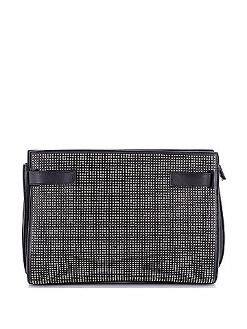 Saint Laurent Sac De Jour Clutch Studded Leather Medium (view 1)