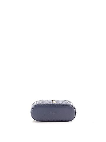 Saint Laurent Gaby Zip Around Vanity Bag Quilted Leather Mini (view 2)