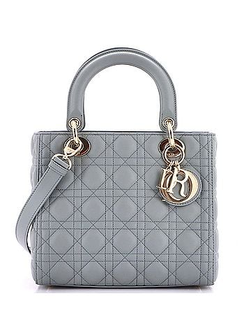 Christian Dior Lady Dior Bag Cannage Quilt Lambskin Medium (view 1)