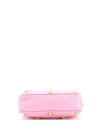 Valentino Garavani Roman Stud Flap Bag Quilted Leather Large (view 2)