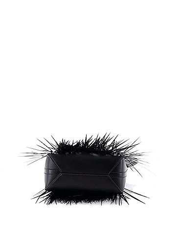Valentino Garavani Vlogo Fringe Tote Leather with Sequins Small (view 2)