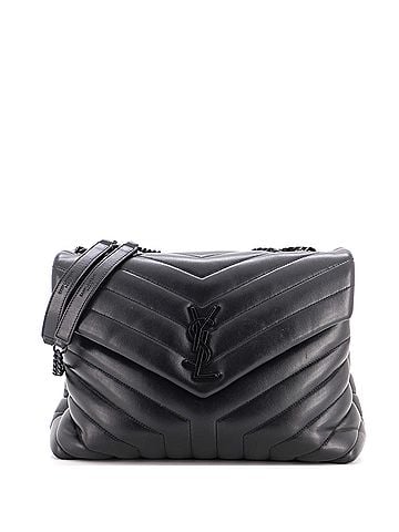 Saint Laurent Loulou Shoulder Bag Matelasse Chevron Leather Medium (view 1)