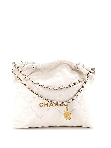 Chanel 22 Chain Hobo Quilted Calfskin Medium (view 1)