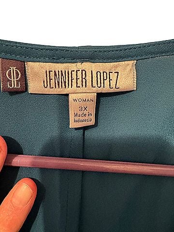 Jennifer Lopez Long Sleeve Blouse (view 2)