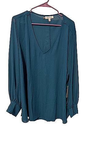 Jennifer Lopez Long Sleeve Blouse (view 1)