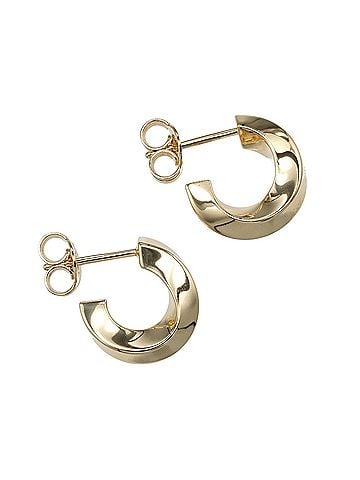Tiffany & Co. Tiffany &amp; Co. Knife-Edge Earrings, 18K Yellow Gold, Approx. 3.45g. (view 1)