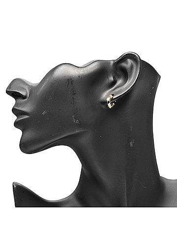 Tiffany & Co. Tiffany &amp; Co. Knife-Edge Earrings, 18K Yellow Gold, Approx. 3.45g. (view 2)
