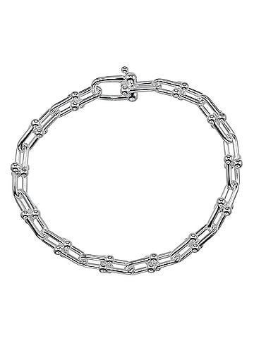 Tiffany & Co. Tiffany HardWear Small Link Bracelet, wrist circumference approx. 17cm, 925 sterling silver, 17.77g. TIFFANY&amp;Co. (view 1)
