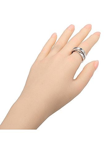 Cartier Cartier Paris Ring, 18K White Gold, Approx. 15.84g (view 2)