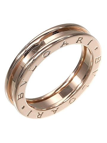 Bvlgari Bvlgari Bulgari B.ZERO1 XS Ring, 18KPG Pink Gold, Approx. 8.3g. (view 1)