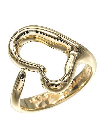 Tiffany & Co. Tiffany &amp; Co. Open Heart Ring, 18K Yellow Gold, Approx. 6.14g. (view 1)