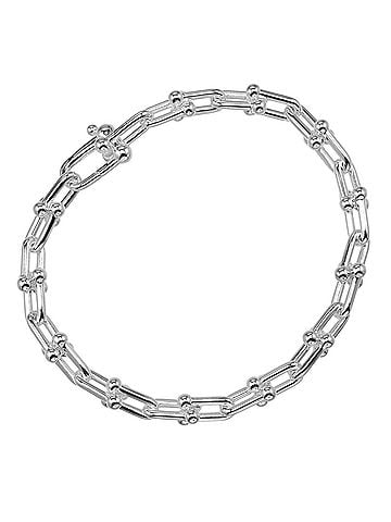 Tiffany & Co. Tiffany HardWear Small Link Bracelet, wrist circumference approx. 17cm, 925 sterling silver, 17.68g. TIFFANY&amp;Co. (view 1)