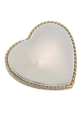 Tiffany & Co. Tiffany &amp; Co. Heart Brooch, Sterling Silver 925, Approx. 10g, Women's. (view 1)