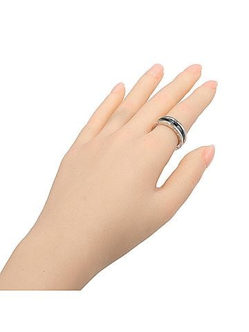 Bvlgari BVLGARI B.ZERO1 Save the Children Ring, Sterling Silver 925, Ceramic, Approx. 6.8g (view 2)