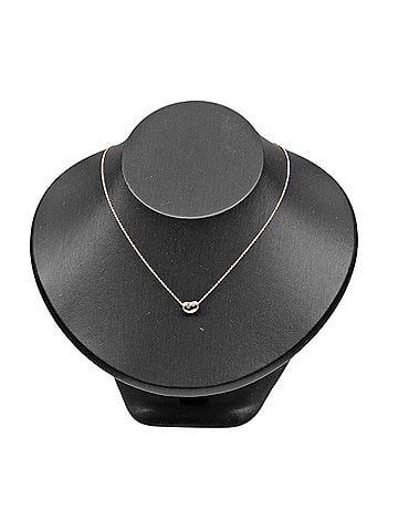 Tiffany & Co. Tiffany Bean Necklace, 9mm model, 18KPG (Pink Gold), approx. 3.54g, TIFFANY&amp;Co. (view 2)
