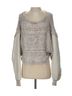 Free People 100% Cotton Gray Pullover Sweater Size 2 - photo 1