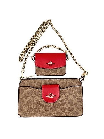 Coach COACH Crossbody Pouch Bag Shoulder Signature CCK79 (view 1)