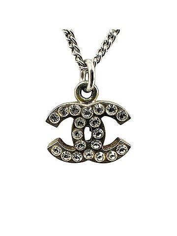 Chanel CHANEL Rhinestone Necklace 05V (view 1)