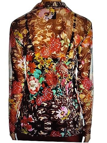 Johnny Was Mazzy button down fitted Long Sleeve Blouse (view 2)