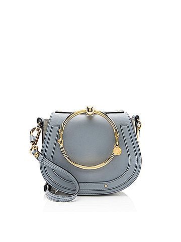 Chloé Chloe Calfskin Suede Nile Small Bracelet Bag (view 1)
