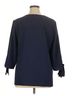 Chico's 100% Polyester Blue Chico's 3/4 Sleeve Blouse Size XL - photo 2