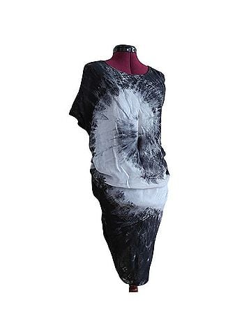 Religion Jet Black Casual Dress (view 1)