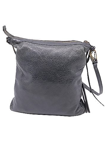 Balenciaga Balenciaga Motocross Flat Crossbody Bag in Grey Leather (view 2)