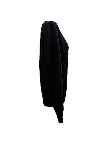 Brunello Cucinelli Brunello Cucinelli Knitted Crewneck Sweaters in Black Cashmere (view 2)
