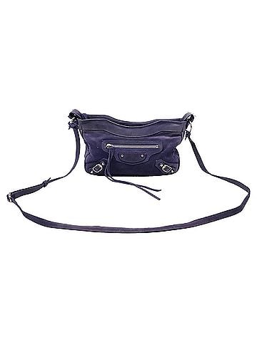 Balenciaga Balenciaga Motocross Hip Crossbody Bag in Violet Suede (view 1)