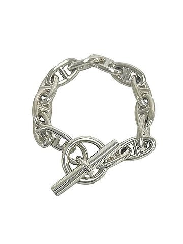 Hermès HERMES Chaine d'Ancre GM 13-link bracelet, sterling silver 925, men's accessory, silver, item number 25403 (view 1)
